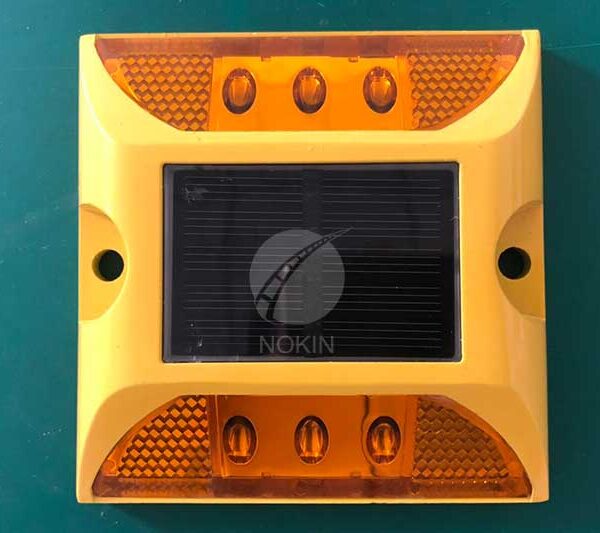 NOKIN 6LED Amber Solar Road Stud