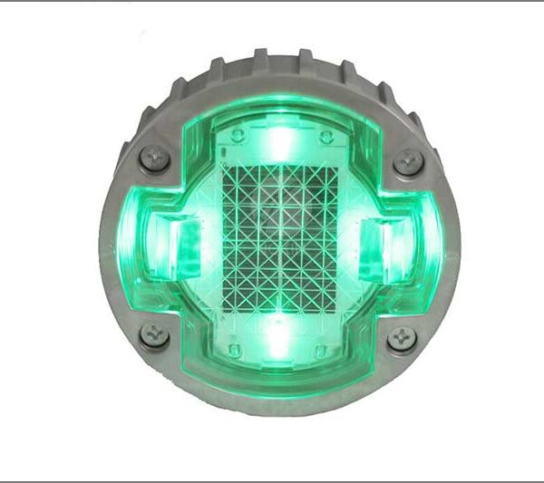 Round Solar Road Stud Is Ideal for Center Lines