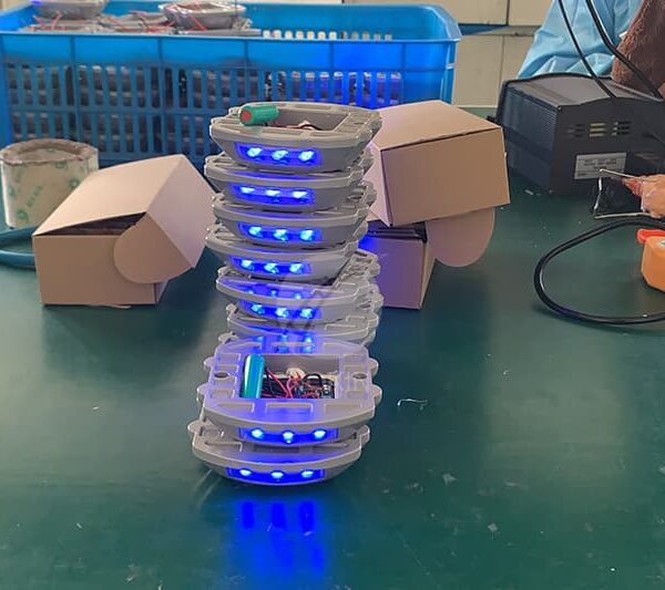 Evaluation of Automatic Active Solar Road Stud